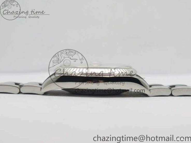 0101 Datejust 116234 36mm DJF 1:1 Best Edition Fluted Bezel Black Com Diam Dial On SS Oyster Bracelet SA Breathable 3523